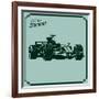 Race Car-Vrymoet-Framed Art Print