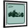 Race Car-Vrymoet-Framed Art Print