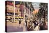 Race Day at Hialeah Park, Miami, C.1935-null-Stretched Canvas