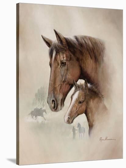 Race Horse I-Ruane Manning-Stretched Canvas