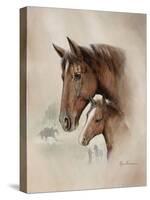 Race Horse I-Ruane Manning-Stretched Canvas