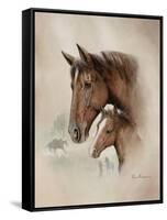 Race Horse I-Ruane Manning-Framed Stretched Canvas