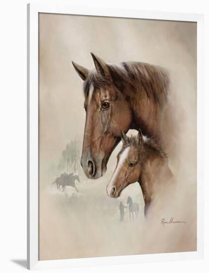 Race Horse I-Ruane Manning-Framed Premium Giclee Print