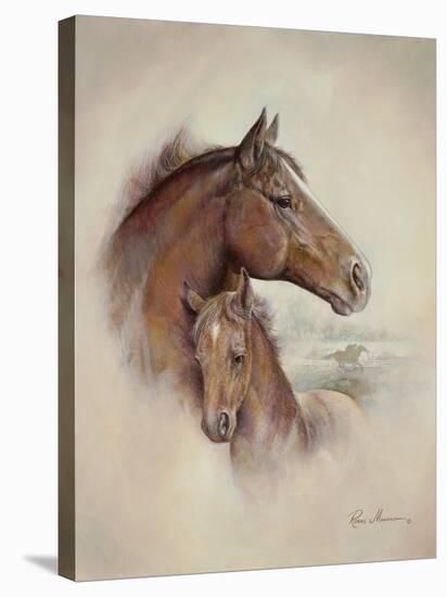 Race Horse II-Ruane Manning-Stretched Canvas