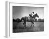 Race Horse Man O' War-null-Framed Photographic Print