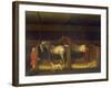 Race Horses Owned by Ambrose Phillips, 1747 (Oil on Canvas)-James Seymour-Framed Giclee Print