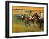 Race Horses-Edgar Degas-Framed Giclee Print