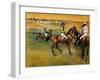 Race Horses-Edgar Degas-Framed Giclee Print