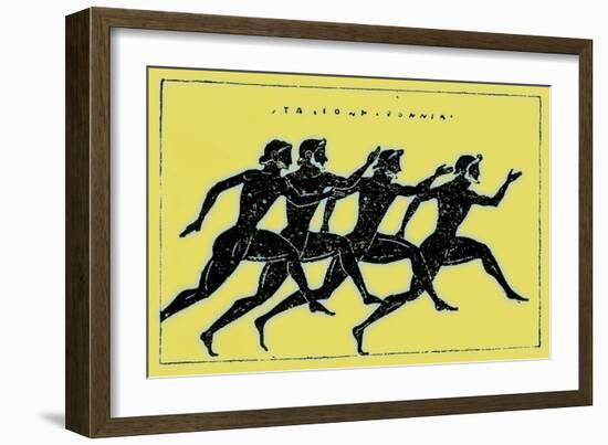 Race, Illustration from 'History of Greece' by Victor Duruy, Published 1890-American-Framed Giclee Print