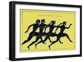 Race, Illustration from 'History of Greece' by Victor Duruy, Published 1890-American-Framed Giclee Print