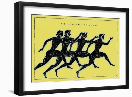 Race, Illustration from 'History of Greece' by Victor Duruy, Published 1890-American-Framed Giclee Print