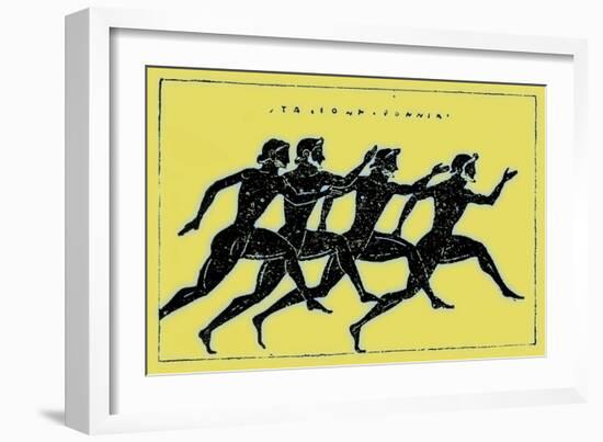 Race, Illustration from 'History of Greece' by Victor Duruy, Published 1890-American-Framed Giclee Print