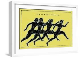 Race, Illustration from 'History of Greece' by Victor Duruy, Published 1890-American-Framed Giclee Print