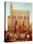 Race of the Candles (La Corsa Dei Ceri), Gubbio, Italy, Tradition Probably Dating to 12th Century-null-Stretched Canvas