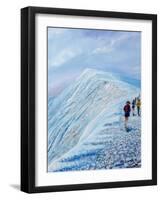 Race on Helvellyn, 2018-Vincent Alexander Booth-Framed Giclee Print