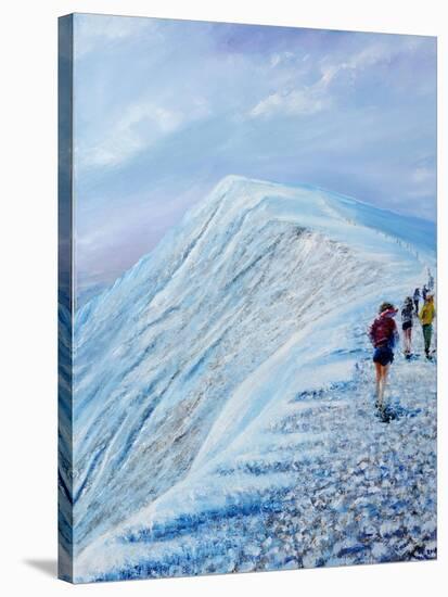 Race on Helvellyn, 2018-Vincent Alexander Booth-Stretched Canvas