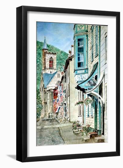 Race St., Jim Thorpe, Pa., 2013-Anthony Butera-Framed Giclee Print