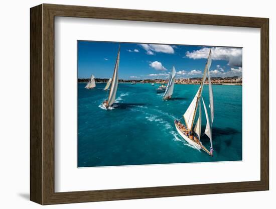 Race start-Marc Pelissier-Framed Photographic Print