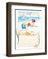 Race to Point - Humpty Dumpty-Len Ebert-Framed Giclee Print