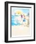 Race to Point - Humpty Dumpty-Len Ebert-Framed Giclee Print