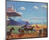 Race Track, 1908-1909-William James Glackens-Mounted Art Print