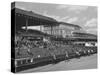 Race Track and Stands with Clubhouse with Casino at Right-Francis Miller-Stretched Canvas