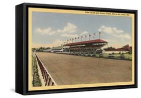 Race Track, Grandstands, Havre de Grace-null-Framed Stretched Canvas