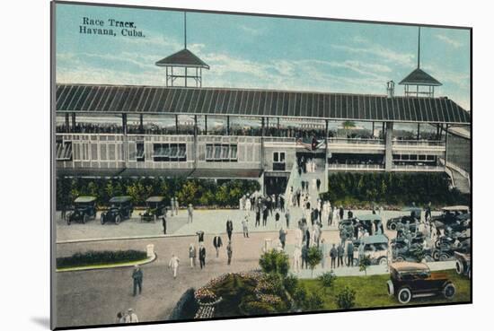 Race Track, Havana, Cuba, C1950S-null-Mounted Giclee Print