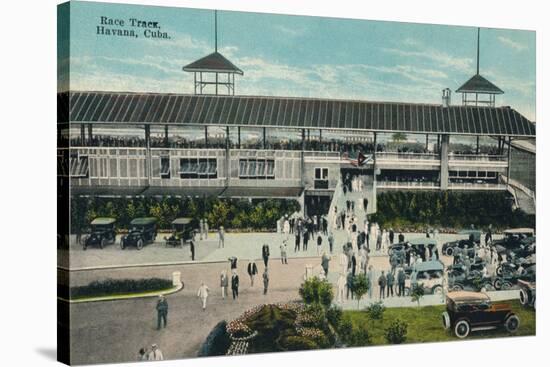 Race Track, Havana, Cuba, C1950S-null-Stretched Canvas