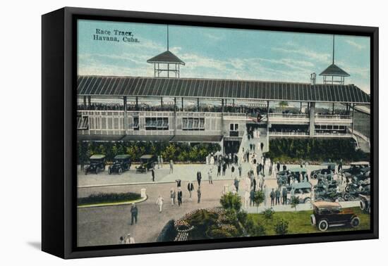 Race Track, Havana, Cuba, C1950S-null-Framed Stretched Canvas