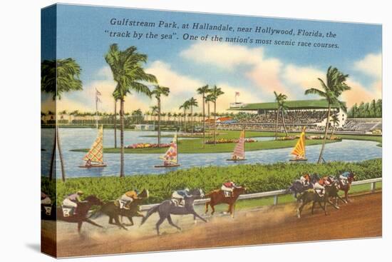 Race Track, Hollywood, Florida-null-Stretched Canvas