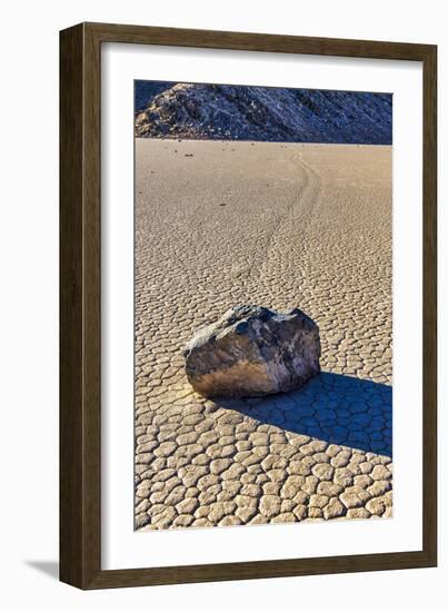 Race Track Rocks, Death Valley, California.-John Ford-Framed Photographic Print
