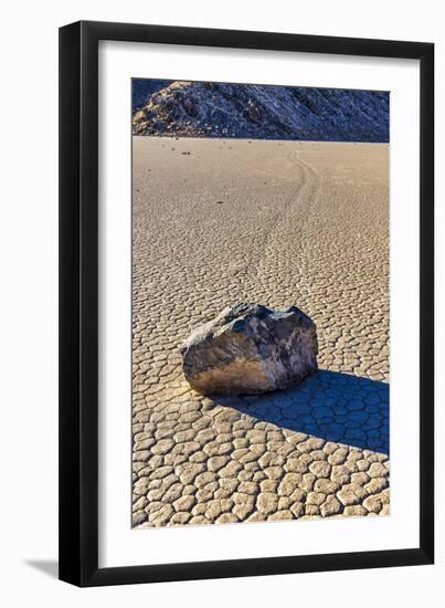 Race Track Rocks, Death Valley, California.-John Ford-Framed Photographic Print