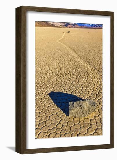 Race Track Rocks, Death Valley, California.-John Ford-Framed Photographic Print