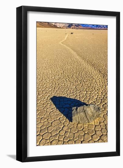 Race Track Rocks, Death Valley, California.-John Ford-Framed Photographic Print