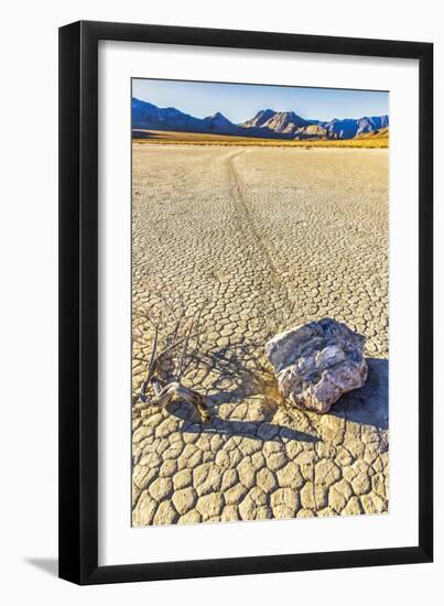 Race Track Rocks, Death Valley, California.-John Ford-Framed Photographic Print