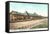 Race Track, Saratoga, New York-null-Framed Stretched Canvas