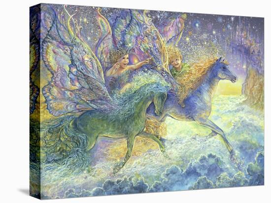 Race You To Fairy Land-Josephine Wall-Stretched Canvas