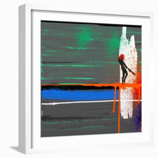 Race-NaxArt-Framed Art Print