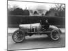Racecar Parked in Front of the White House Photograph - Washington, DC-Lantern Press-Mounted Art Print