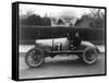 Racecar Parked in Front of the White House Photograph - Washington, DC-Lantern Press-Framed Stretched Canvas