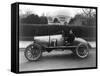 Racecar Parked in Front of the White House Photograph - Washington, DC-Lantern Press-Framed Stretched Canvas