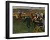 Racecourse, Amateur Jockeys, c.1877-Edgar Degas-Framed Giclee Print