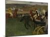 Racecourse, Amateur Jockeys, c.1877-Edgar Degas-Mounted Giclee Print
