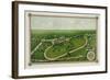 Racecourse at Coney Island Jockey Club-null-Framed Art Print