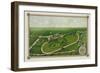 Racecourse at Coney Island Jockey Club-null-Framed Art Print