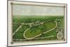 Racecourse at Coney Island Jockey Club-null-Mounted Art Print