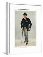 Racegoer 1909-Leslie Ward-Framed Art Print