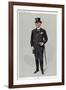 Racegoer Jardine 1908-Leslie Ward-Framed Art Print