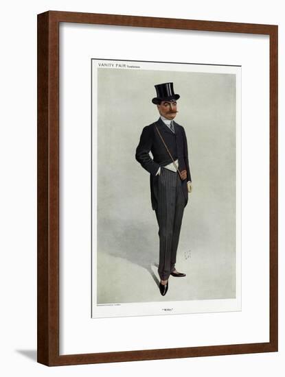 Racegoer, Jardine 1909-null-Framed Art Print